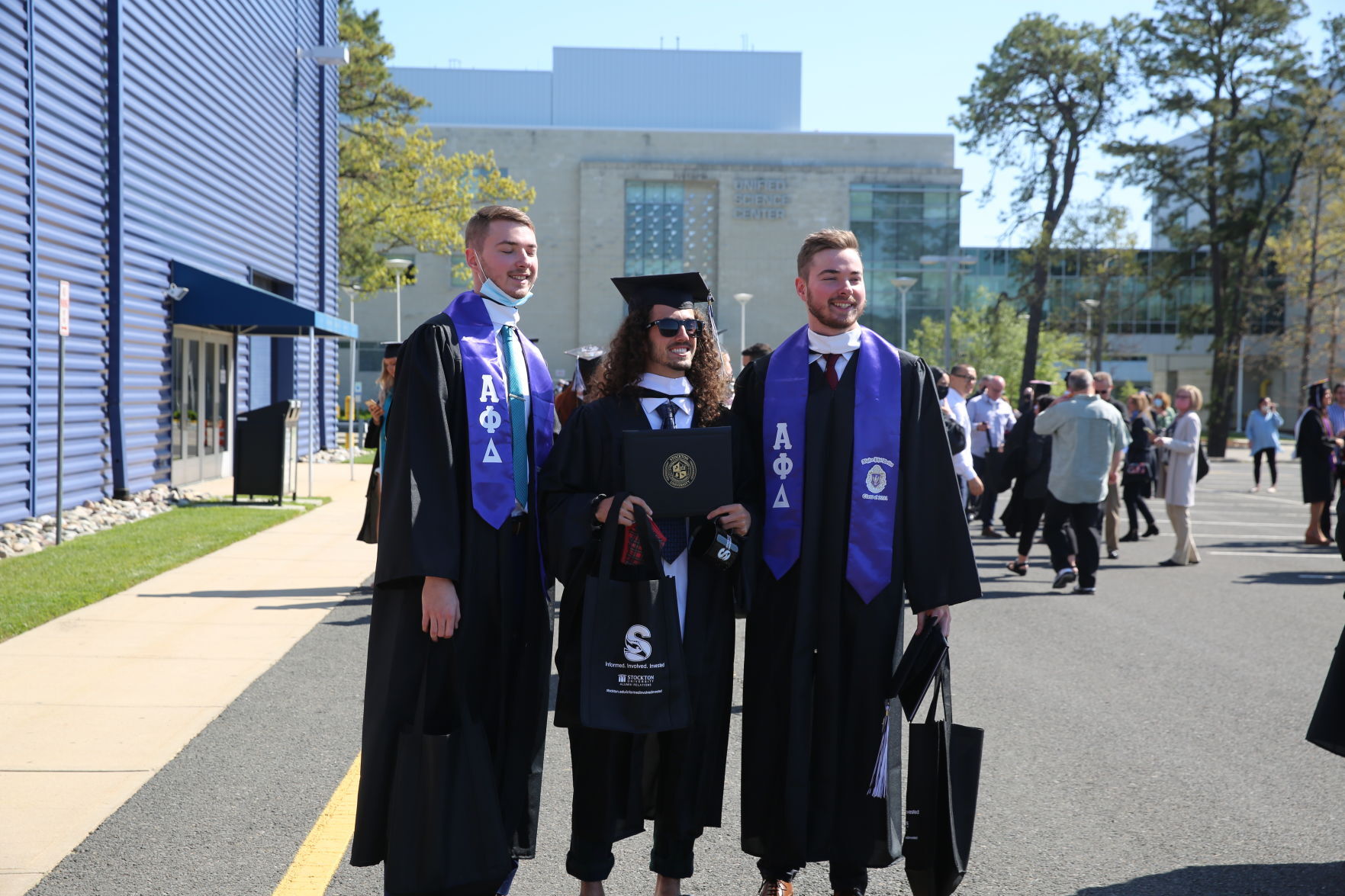 Stockton University commencement Tuesday, May 11, 2021 at the Galloway Township campus